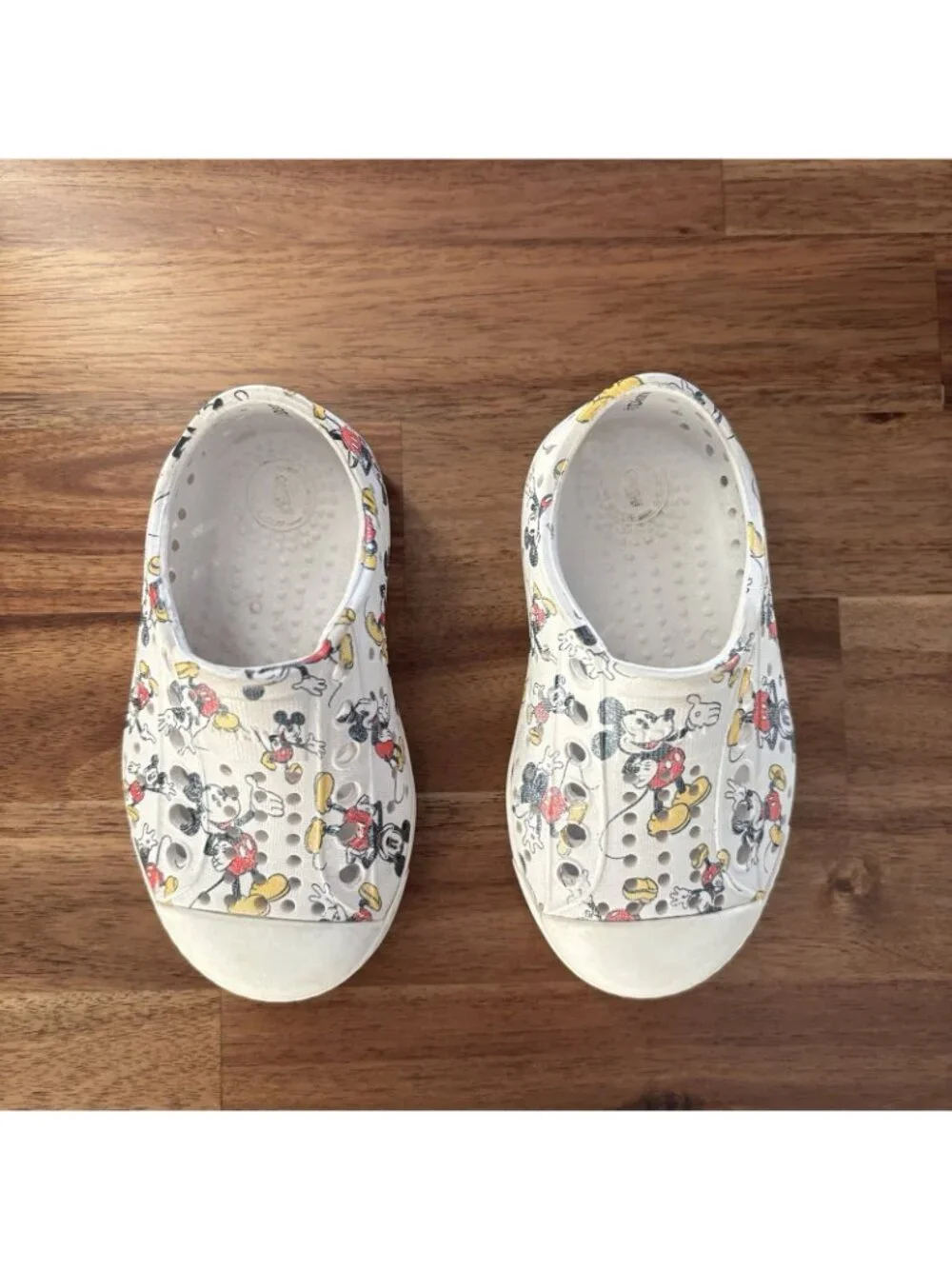 Native Jefferson Mickey‎ Mouse Water Shoes TODDLER Size 5C Beach Disney Trip